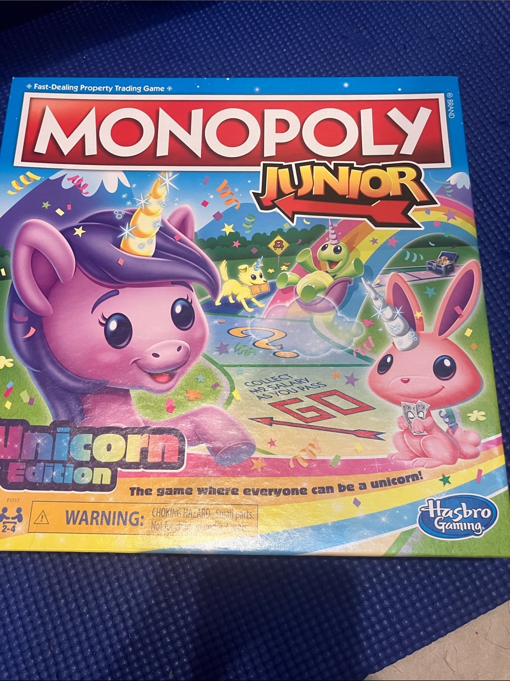 Hasbro MONOPOLY Junior Unicorn Edition